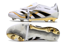 ADIDAS PREDATOR 25 FT ELITE CAMPO "TEAMGEIST" - BRANCA E DOURADA