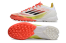 CHUTEIRA ADIDAS F50 SOCIETY - BRANCA E VERMELHA
