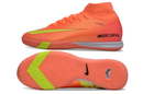 CHUTEIRA NIKE AIR ZOOM MERCURIAL SUPERFLY 10 ELITE FUTSAL "COSMIC SPEED 2" - LARANJA E AMARELA