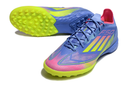 CHUTEIRA ADIDAS F50 SOCIETY - AZUL E COLORIDA