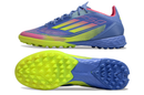 CHUTEIRA ADIDAS F50 SOCIETY - AZUL E COLORIDA