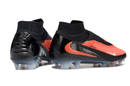 CHUTEIRA NIKE PHANTOM 6 HIGH ELITE CAMPO - VERMELHA E PRETA