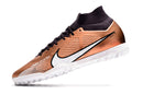 CHUTEIRA NIKE MERCURIAL AIR ZOOM SUPERFLY 9 ELITE SOCIETY "GENERATION" - COBRE