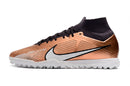 CHUTEIRA NIKE MERCURIAL AIR ZOOM SUPERFLY 9 ELITE SOCIETY "GENERATION" - COBRE