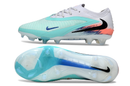 CHUTEIRA NIKE PHANTOM 6 ELITE CAMPO "UNITED 002" - AZUL E BRANCA