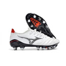 CHUTEIRA MIZUNO MORELIA NEO III JAPAN TRAVA MISTA - BRANCA E PRETA