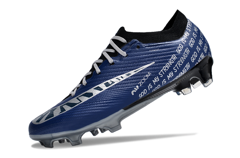 CHUTEIRA NIKE AIR ZOOM MERCURIAL VAPOR 15 ELITE CAMPO - AZUL ESCURO
