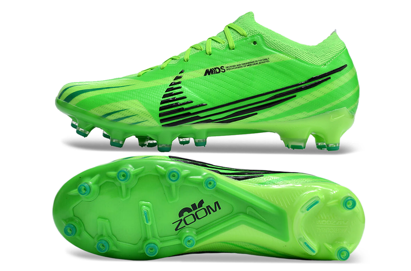 CHUTEIRA NIKE AIR ZOOM MERCURIAL VAPOR 15 ELITE CAMPO (AG) "DREAM SPEED 8" - VERDE E PRETA