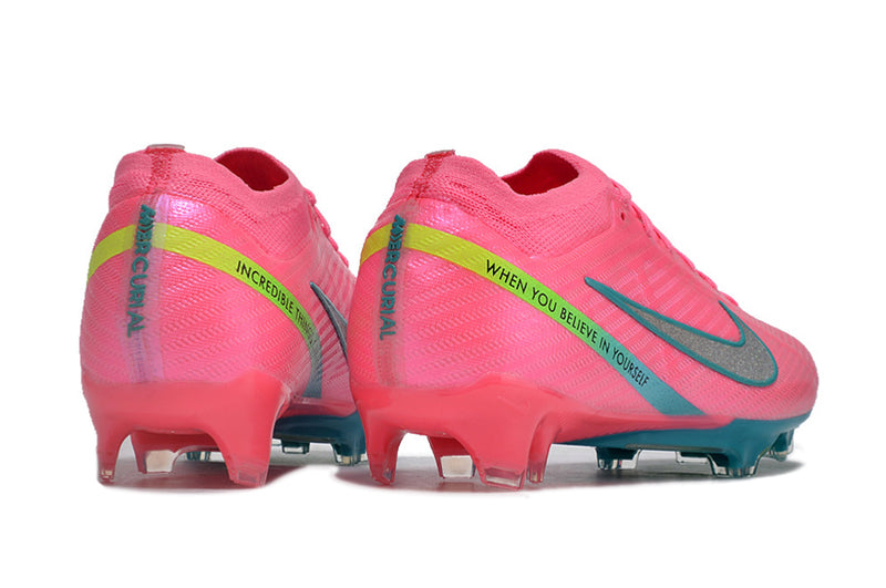 CHUTEIRA NIKE AIR ZOOM MERCURIAL VAPOR 15 ELITE CAMPO "RASHFORD" - ROSA