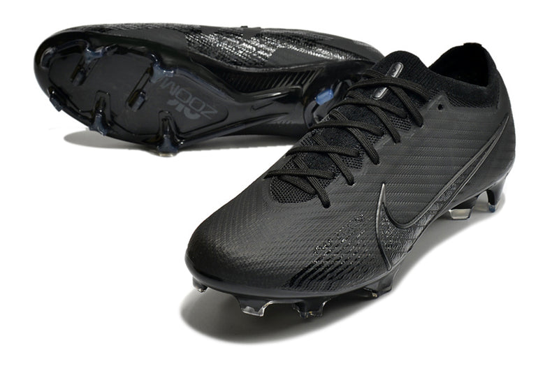 CHUTEIRA NIKE AIR ZOOM MERCURIAL VAPOR 15 ELITE CAMPO - PRETA ALL BLACK