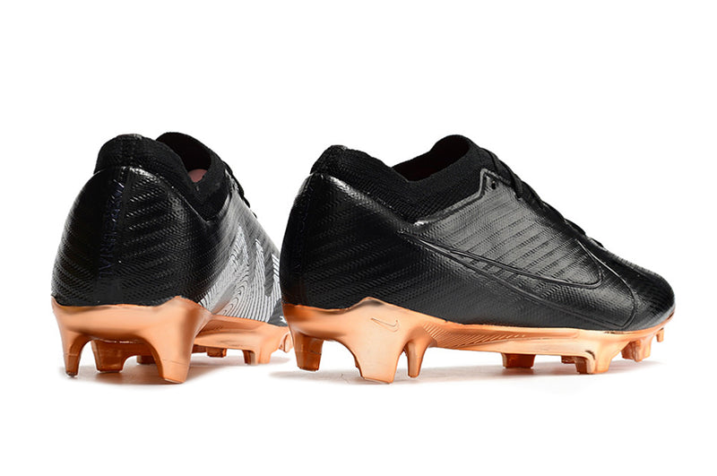 CHUTEIRA NIKE AIR ZOOM MERCURIAL VAPOR 15 ELITE CAMPO - PRETA E COBRE