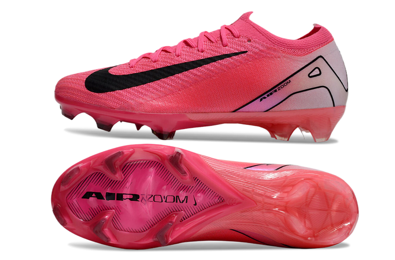 CHUTEIRA NIKE AIR ZOOM MERCURIAL VAPOR 16 ELITE CAMPO - ROSA E PRETA