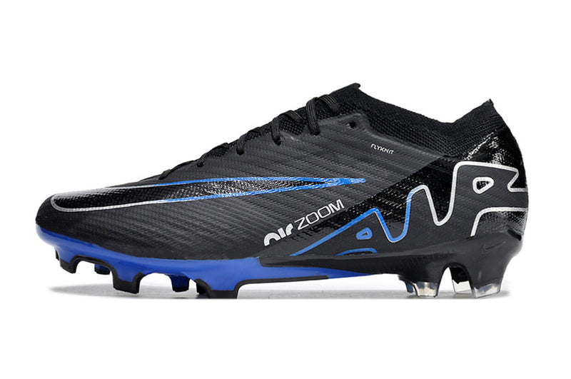 CHUTEIRA NIKE AIR ZOOM MERCURIAL VAPOR 15 ELITE CAMPO "SHADOW" - PRETA E AZUL