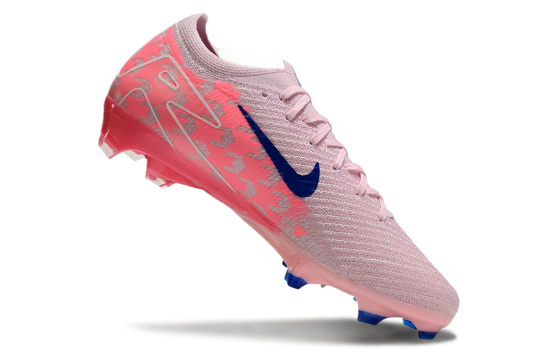 CHUTEIRA NIKE AIR ZOOM MERCURIAL VAPOR 16 ELITE CAMPO - ROSA E AZUL