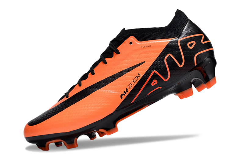 CHUTEIRA NIKE AIR ZOOM MERCURIAL VAPOR 15 ELITE CAMPO - LARANJA E PRETA