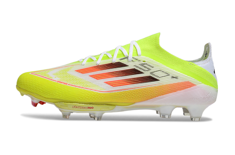 CHUTEIRA ADIDAS F50.1 LIGHTSTRIKE PRO ELITE CAMPO - AMARELA FLUORESCENTE
