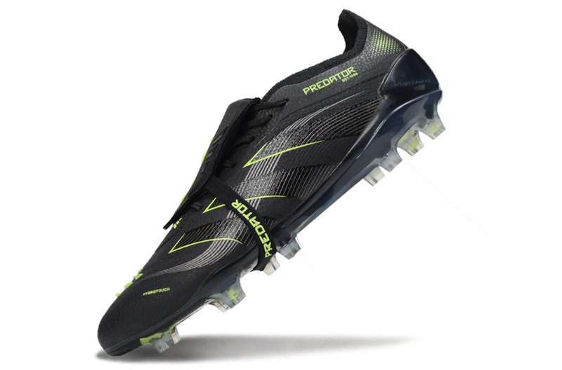 ADIDAS PREDATOR 25 FT ELITE CAMPO "ELECTRIC STEALTH" - PRETA E VERDE