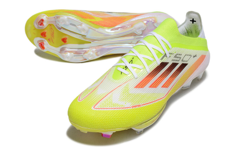 CHUTEIRA ADIDAS F50.1 LIGHTSTRIKE PRO ELITE CAMPO - AMARELA FLUORESCENTE