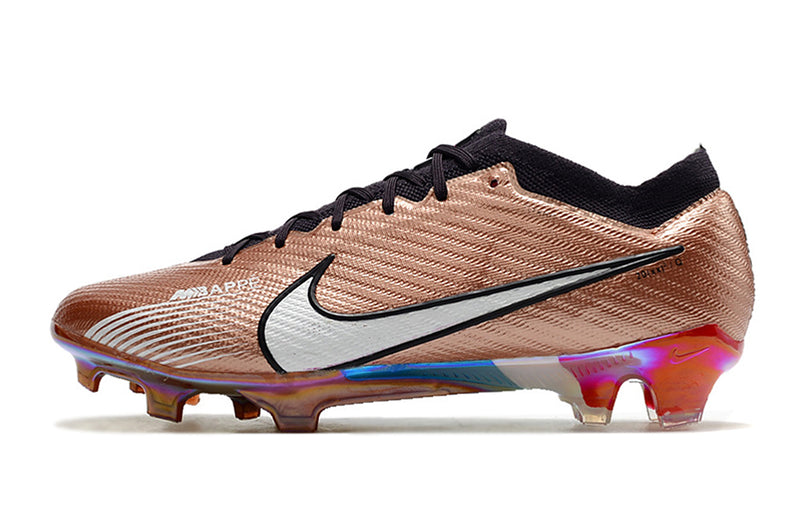CHUTEIRA NIKE AIR ZOOM MERCURIAL VAPOR 15 ELITE CAMPO "MBAPPÉ" - COBRE