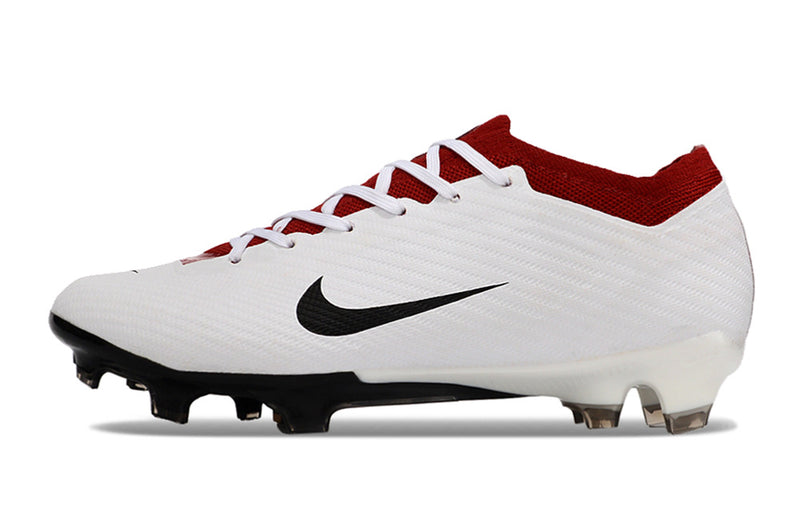 CHUTEIRA NIKE AIR ZOOM MERCURIAL VAPOR 15 ELITE CAMPO "T90" - BRANCA E VINHO