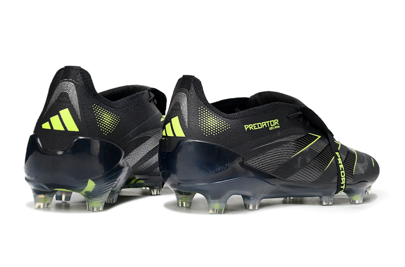 ADIDAS PREDATOR 25 FT ELITE CAMPO "ELECTRIC STEALTH" - PRETA E VERDE