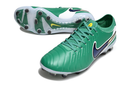 CHUTEIRA NIKE TIEMPO LEGEND 10 ELITE CAMPO "FEAR NOTHING" - VERDE E AZUL