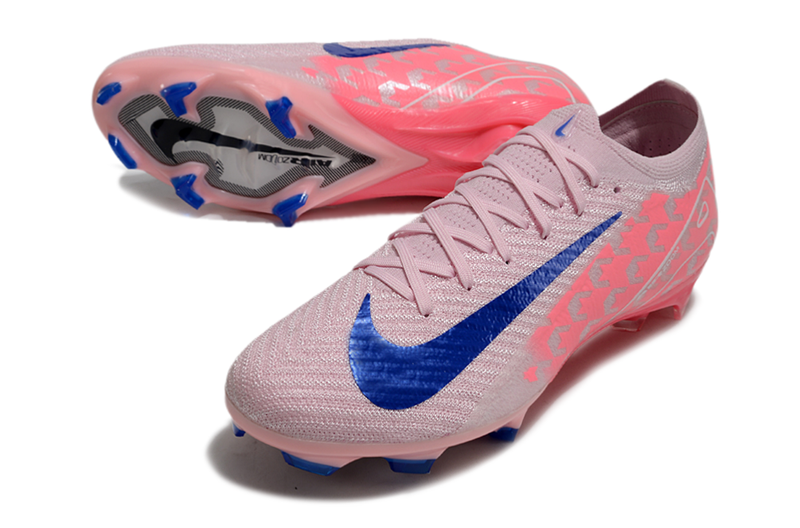 CHUTEIRA NIKE AIR ZOOM MERCURIAL VAPOR 16 ELITE CAMPO - ROSA E AZUL
