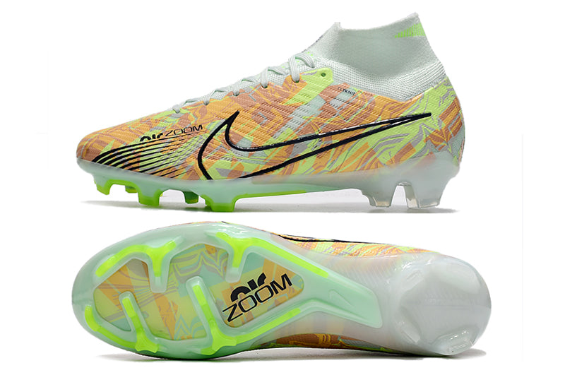 CHUTEIRA NIKE AIR ZOOM MERCURIAL SUPERFLY 9 ELITE CAMPO "BONDED" - VERDE