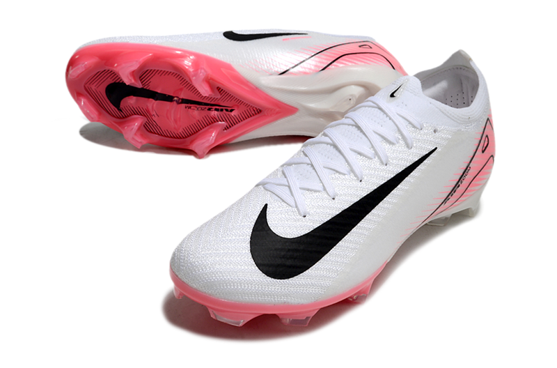 CHUTEIRA NIKE AIR ZOOM MERCURIAL VAPOR 16 ELITE CAMPO - BRANCA E ROSA