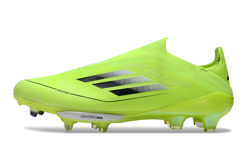 CHUTEIRA ADIDAS F50 LACELESS LIGHTSTRIKE PRO ELITE CAMPO - VERDE