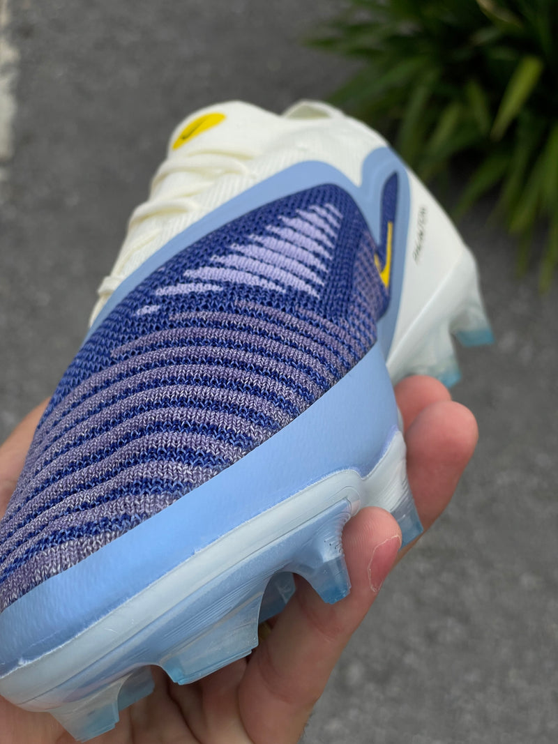 [PRONTA ENTREGA] CHUTEIRA NIKE PHANTOM 6 ELITE CAMPO "FEAR NOTHING" - BRANCA E AZUL