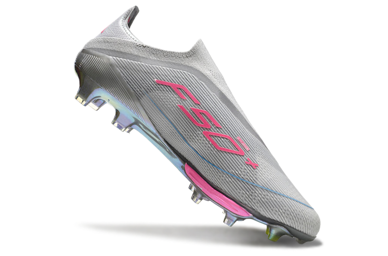 CHUTEIRA ADIDAS F50 LACELESS LIGHTSTRIKE PRO ELITE CAMPO - CINZA