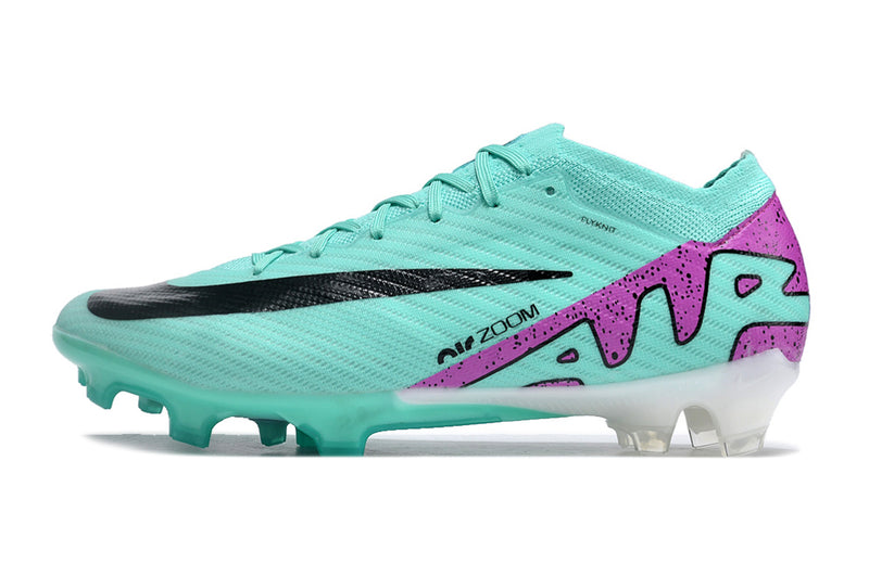 CHUTEIRA NIKE AIR ZOOM MERCURIAL VAPOR 15 ELITE CAMPO "PEAK READY" - CIANO E ROXO
