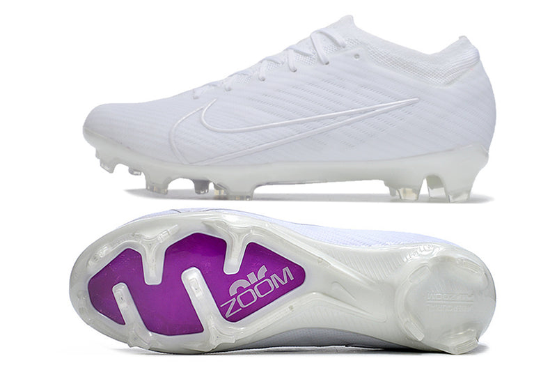 CHUTEIRA NIKE AIR ZOOM MERCURIAL VAPOR 15 ELITE CAMPO - BRANCA CAMALEÃO