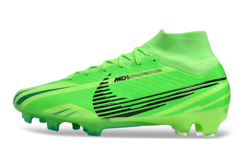CHUTEIRA NIKE AIR ZOOM MERCURIAL SUPERFLY 9 ELITE CAMPO "DREAM SPEED 8" - VERDE E PRETA