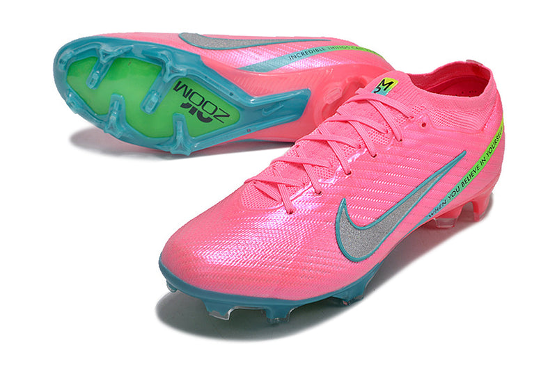 CHUTEIRA NIKE AIR ZOOM MERCURIAL VAPOR 15 ELITE CAMPO "RASHFORD" - ROSA