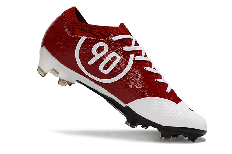 CHUTEIRA NIKE AIR ZOOM MERCURIAL VAPOR 15 ELITE CAMPO "T90" - BRANCA E VINHO