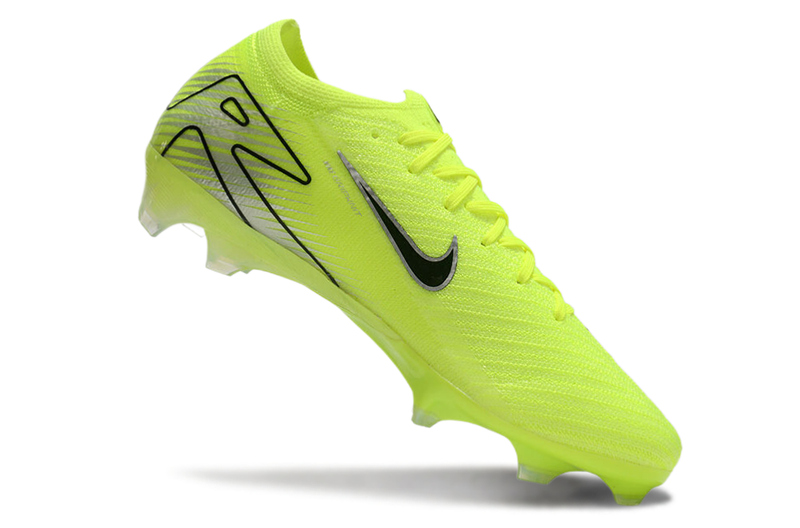 CHUTEIRA NIKE AIR ZOOM MERCURIAL VAPOR 16 ELITE CAMPO "MAD VOLTAGE" - VERDE FLUORESCENTE E PRETA