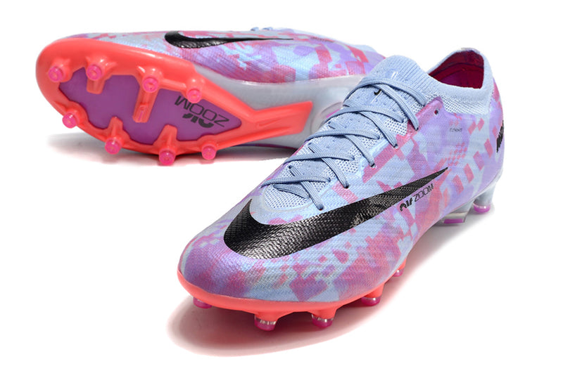 CHUTEIRA NIKE AIR ZOOM MERCURIAL VAPOR 15 ELITE CAMPO (AG) "VALENTINES DAY" - ROXA