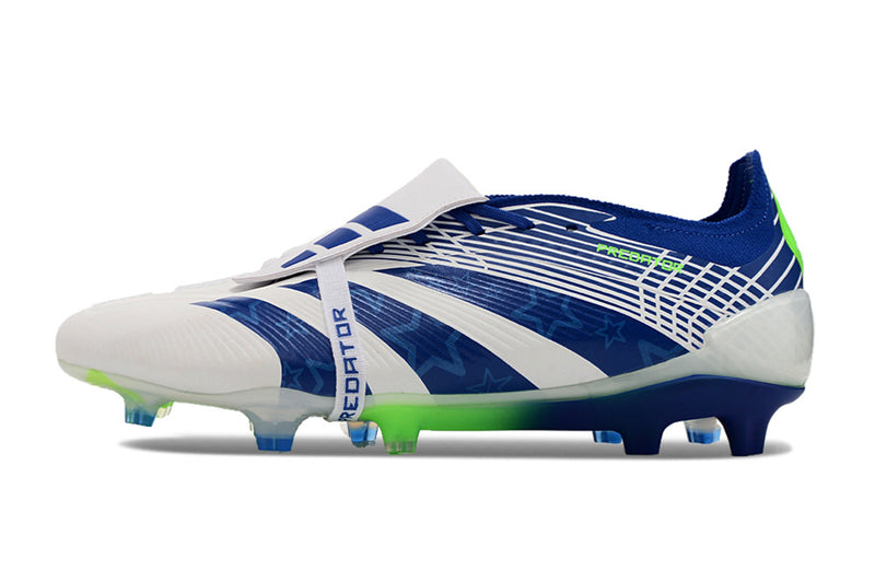 ADIDAS PREDATOR 24 FT ELITE CAMPO - AZUL E BRANCA