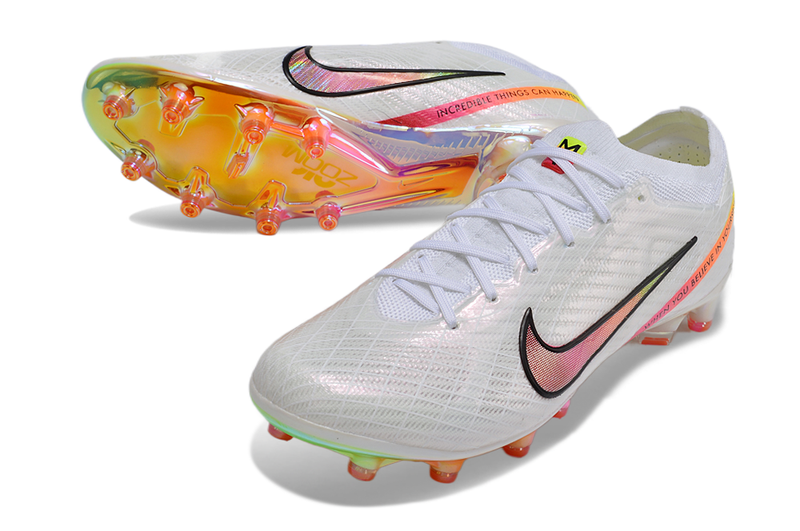 CHUTEIRA NIKE AIR ZOOM MERCURIAL VAPOR 15 ELITE CAMPO (AG) "MARCUS RASHFORD" - BRANCA