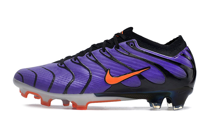 CHUTEIRA NIKE AIR ZOOM MERCURIAL VAPOR 15 ELITE CAMPO "AIR MAX TN" - ROXA E PRETA