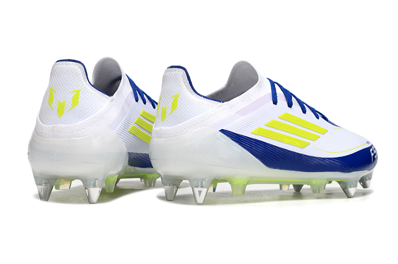 ADIDAS F50.1 ELITE TRAVA MISTA "TRIUNFO ESTELAR" - BRANCA E AZUL