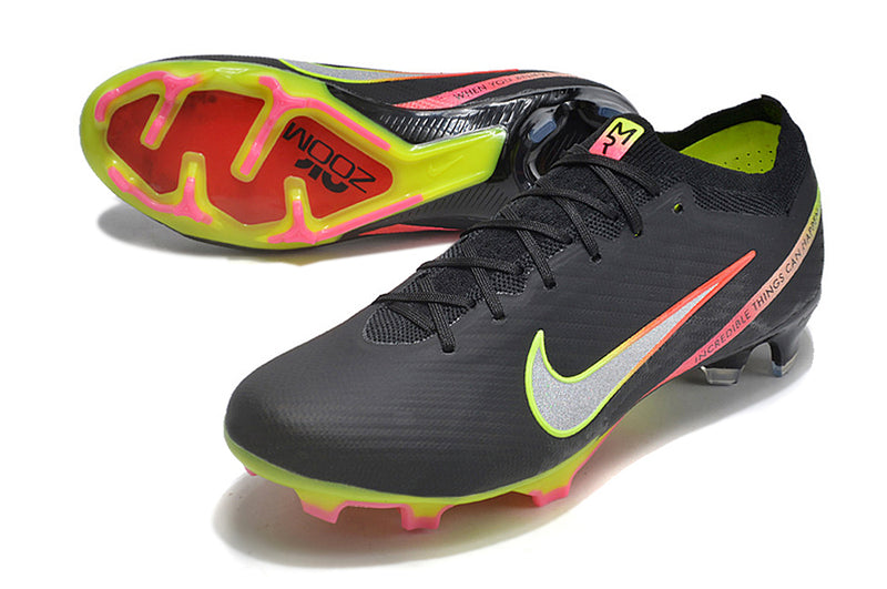 CHUTEIRA NIKE AIR ZOOM MERCURIAL VAPOR 15 ELITE CAMPO "RASHFORD" - PRETA
