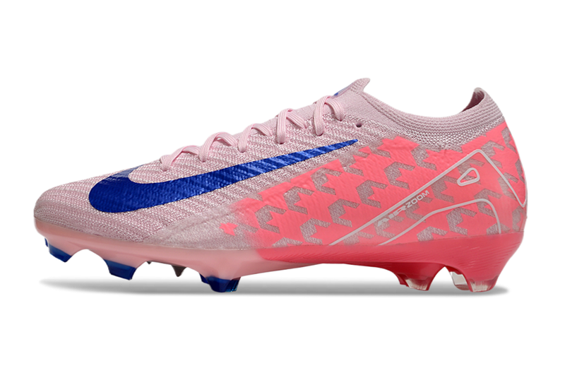 CHUTEIRA NIKE AIR ZOOM MERCURIAL VAPOR 16 ELITE CAMPO - ROSA E AZUL