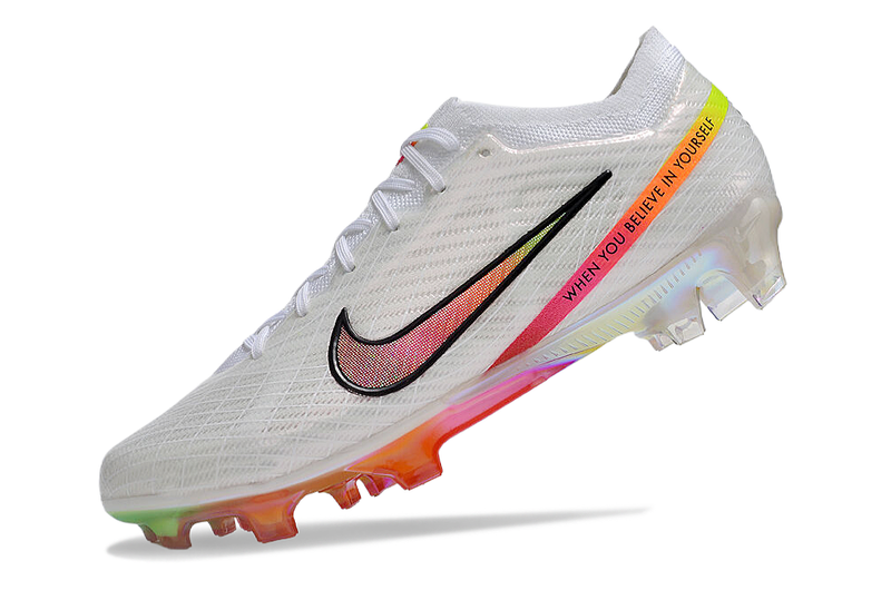 CHUTEIRA NIKE AIR ZOOM MERCURIAL VAPOR 15 ELITE CAMPO "MARCUS RASHFORD" - BRANCA