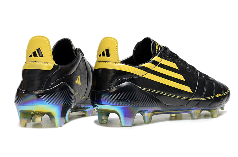 CHUTEIRA ADIDAS F50 ELITE CAMPO - PRETA E AMARELA