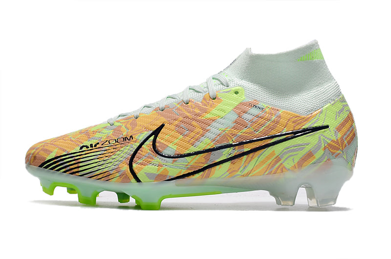 CHUTEIRA NIKE AIR ZOOM MERCURIAL SUPERFLY 9 ELITE CAMPO "BONDED" - VERDE