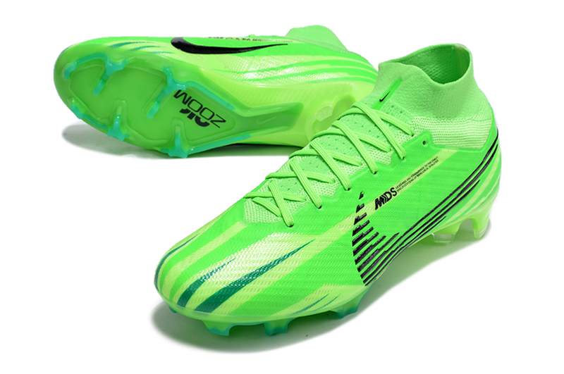 CHUTEIRA NIKE AIR ZOOM MERCURIAL SUPERFLY 9 ELITE CAMPO "DREAM SPEED 8" - VERDE E PRETA