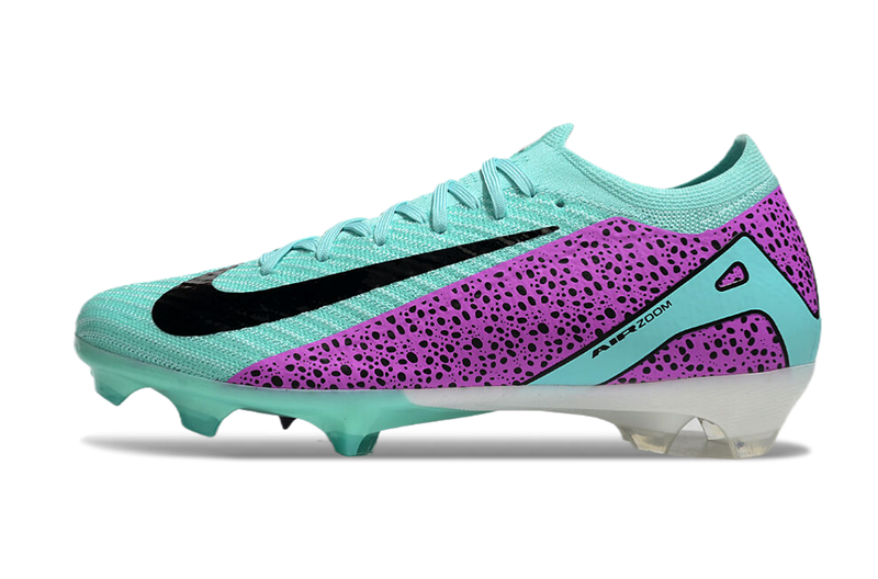 CHUTEIRA NIKE AIR ZOOM MERCURIAL VAPOR 16 ELITE CAMPO - CIANO E ROXA